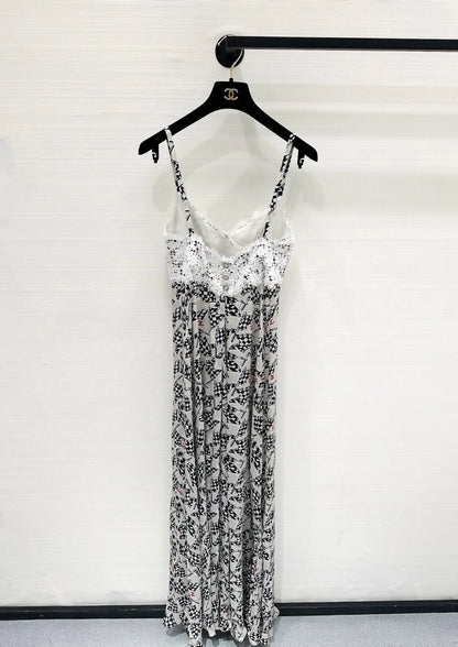 Chanel 23C F1 print dress