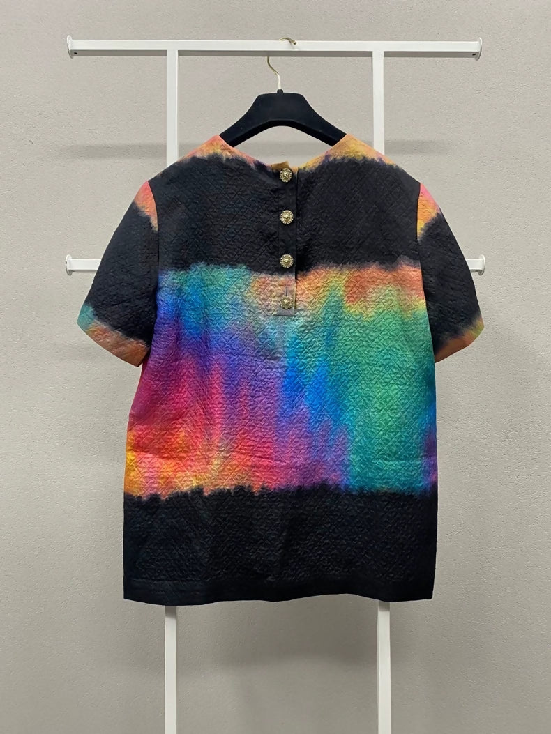 Chanel 20A black & Multicolor top