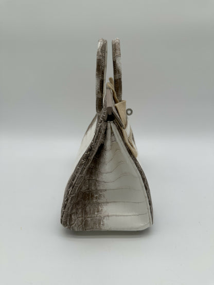 Hermes Birkin 25 Himalaya PHW stamp W 2025