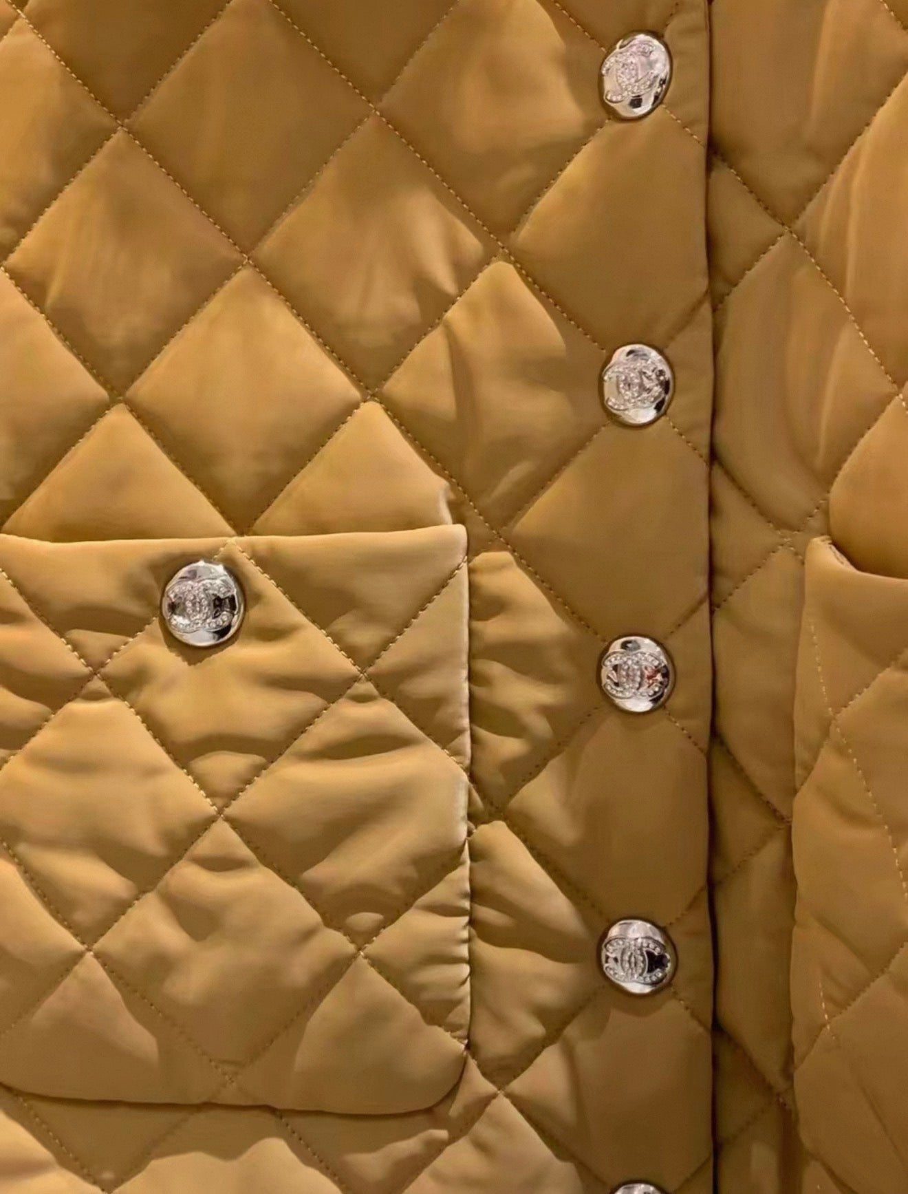 Chanel 24N Coated Canvas, Wool & Alpaca Beige jacket