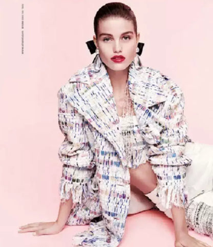 Chanel 18S Fantasy Tweed Caban jacket