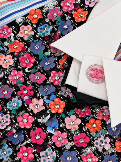 Chanel 23C multicolour floral dress