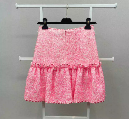 Chanel 20S Pink Skirt