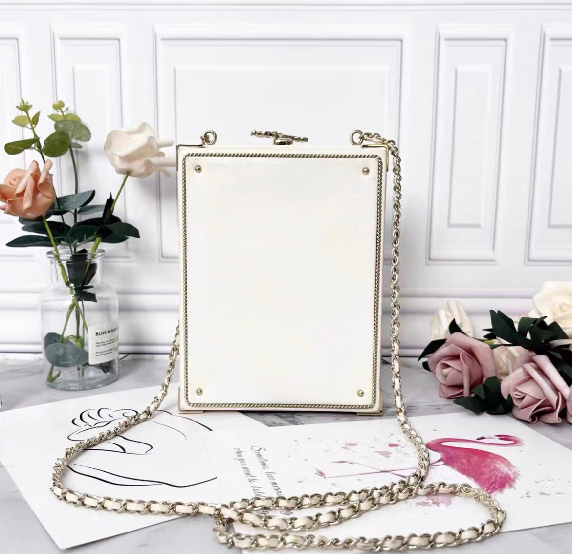 CHANEL MINAUDIÈRE LIMITED EDITION CHANEL COCO CHANEL SUITE 202 RITZ PARIS GOLD-TONE HARDWARE