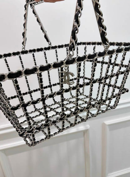 Chanel Limited Edition Shopping Basket Bag 2014