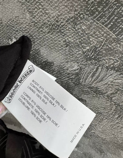 Chrome Hearts silk dress