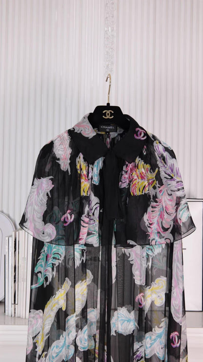 Chanel 25S long cape