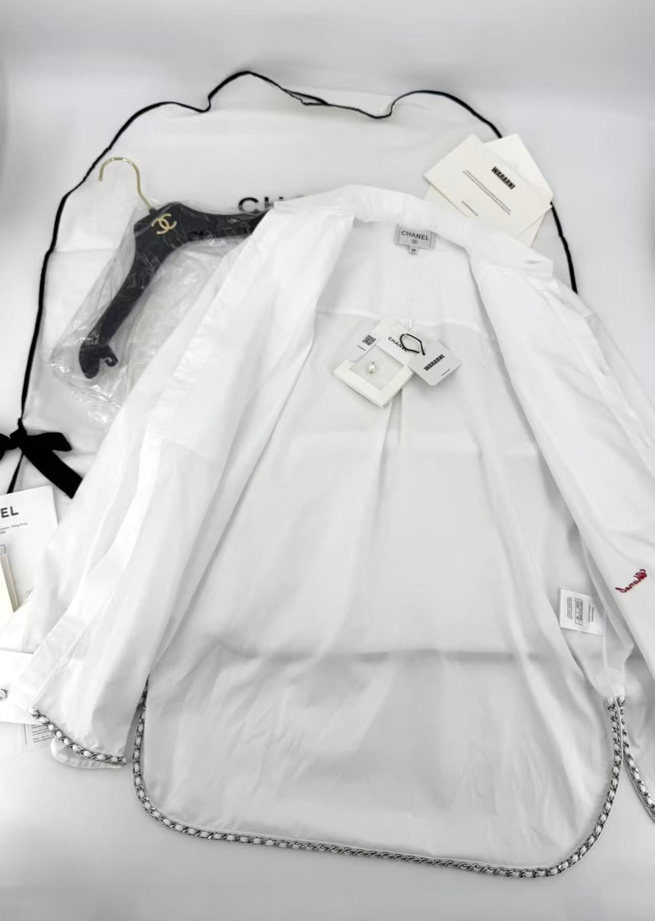 Chanel 26S white shirt