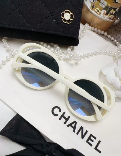 Chanel 23K ecru sunglasses