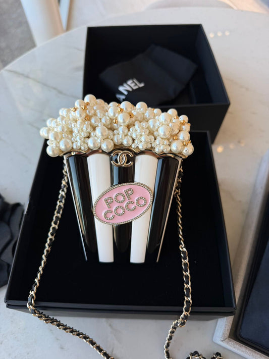 Chanel 2024 Popcorn Minaudière