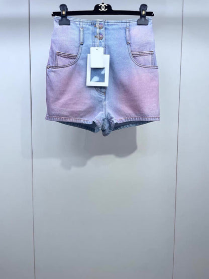 Chanel 24C Denim Shorts