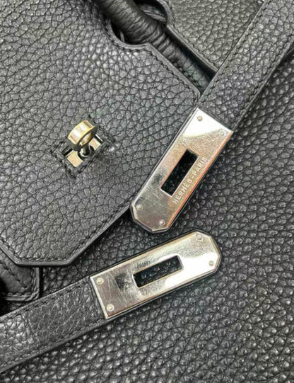 Hermès Birkin 35 Black Togo Leather Palladium Hardware