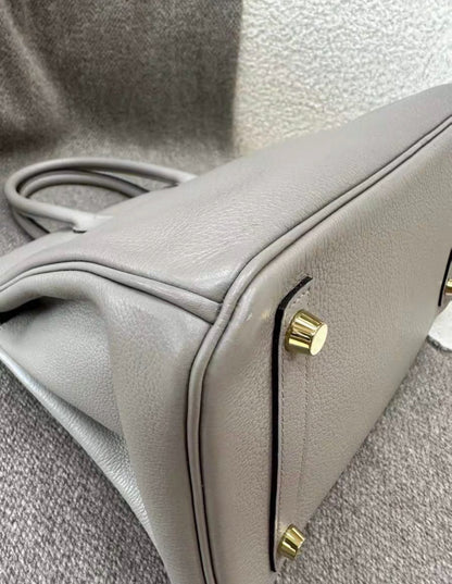 Hermès Birkin 30 Gris Togo Leather Palladium Hardware