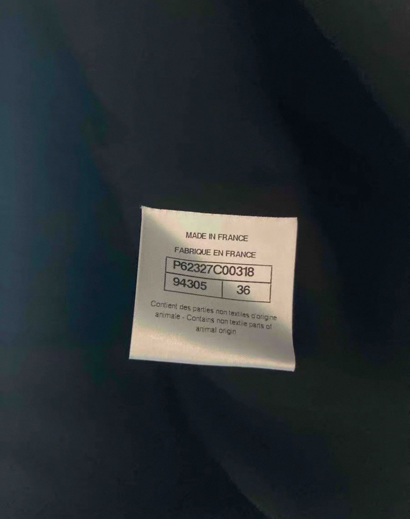 Chanel 19K leather cape coat