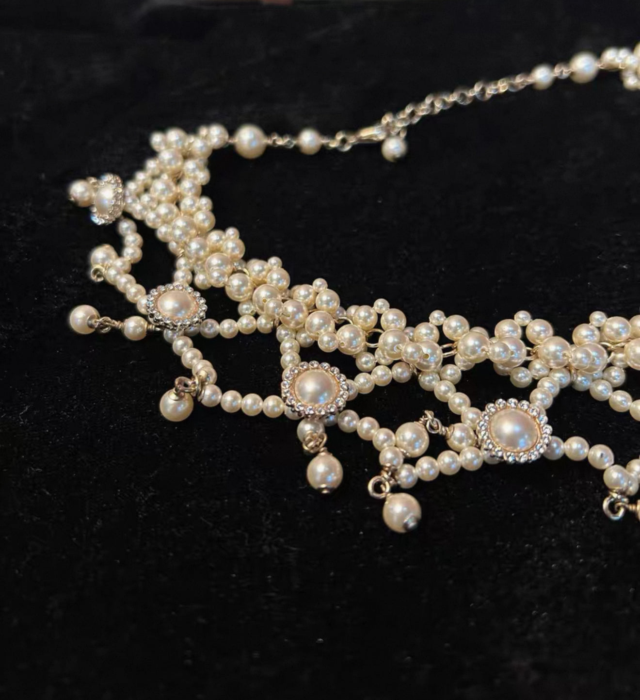 Chanel 2016 Multilayer Pearl Necklace