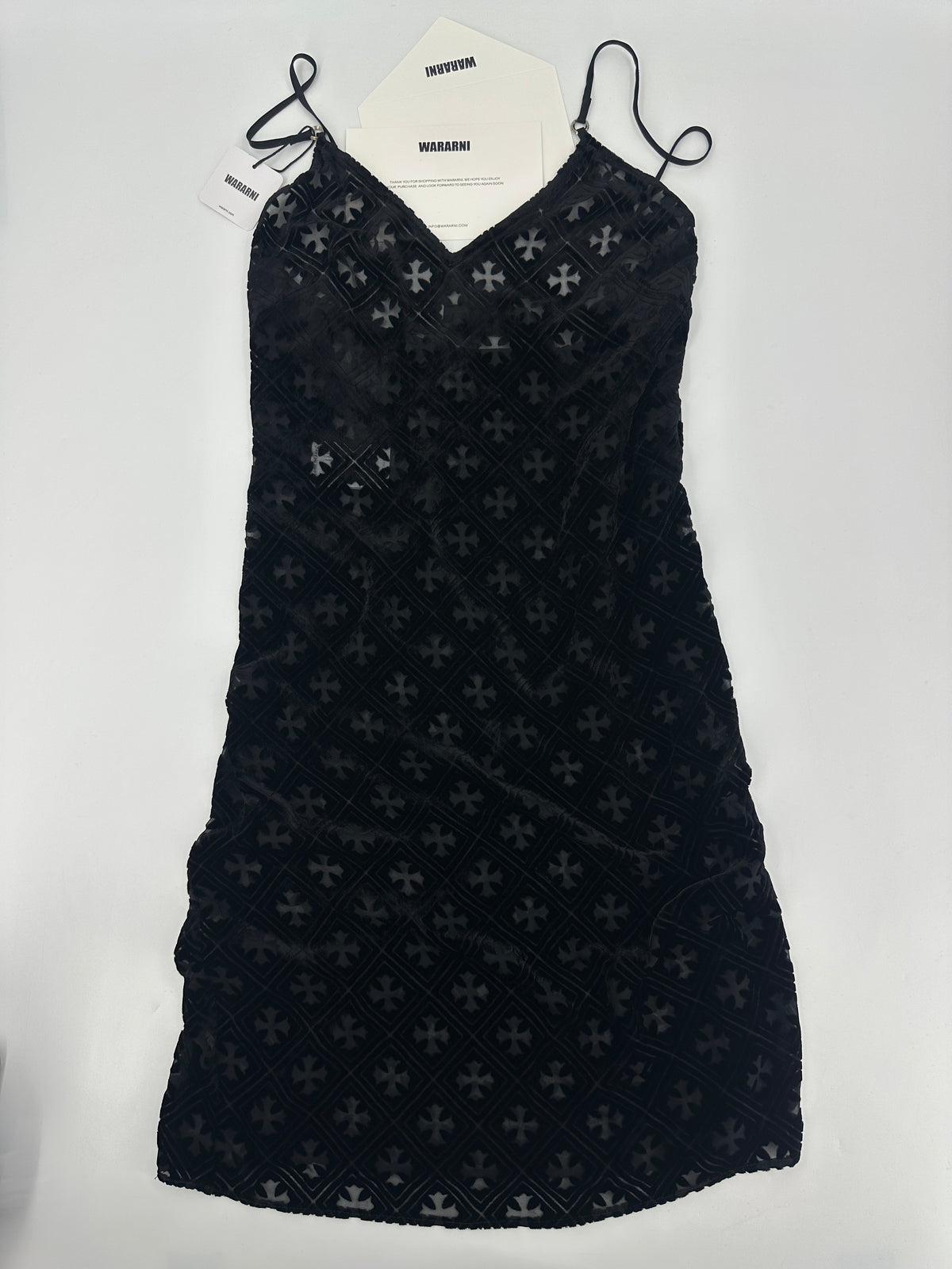 Chrome Hearts silk dress