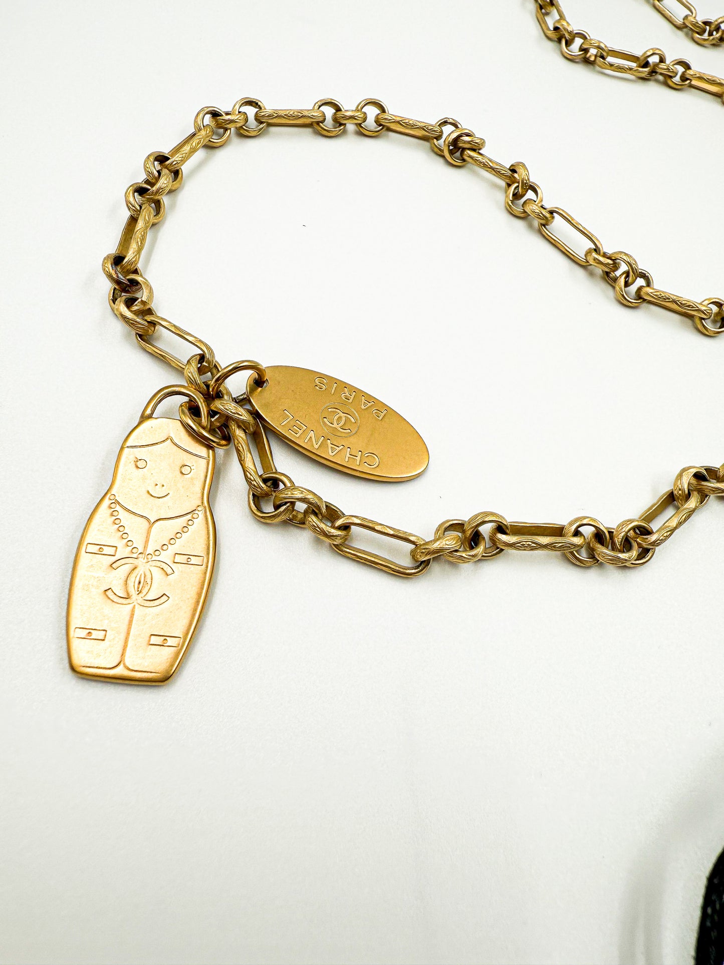 Chanel Pre Fall 2009 Paris Moscow Matryoshka Black Gold evening bag