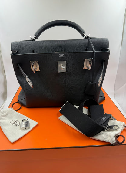 Hermes Maxi Kelly 42 Veau Togo 89 Noir (Brand new 2026 - full set)