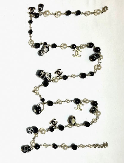 Rare* Chanel 2009 Fall Paris-Moscow Matryoshka Doll Moscow chain belt and Necklace