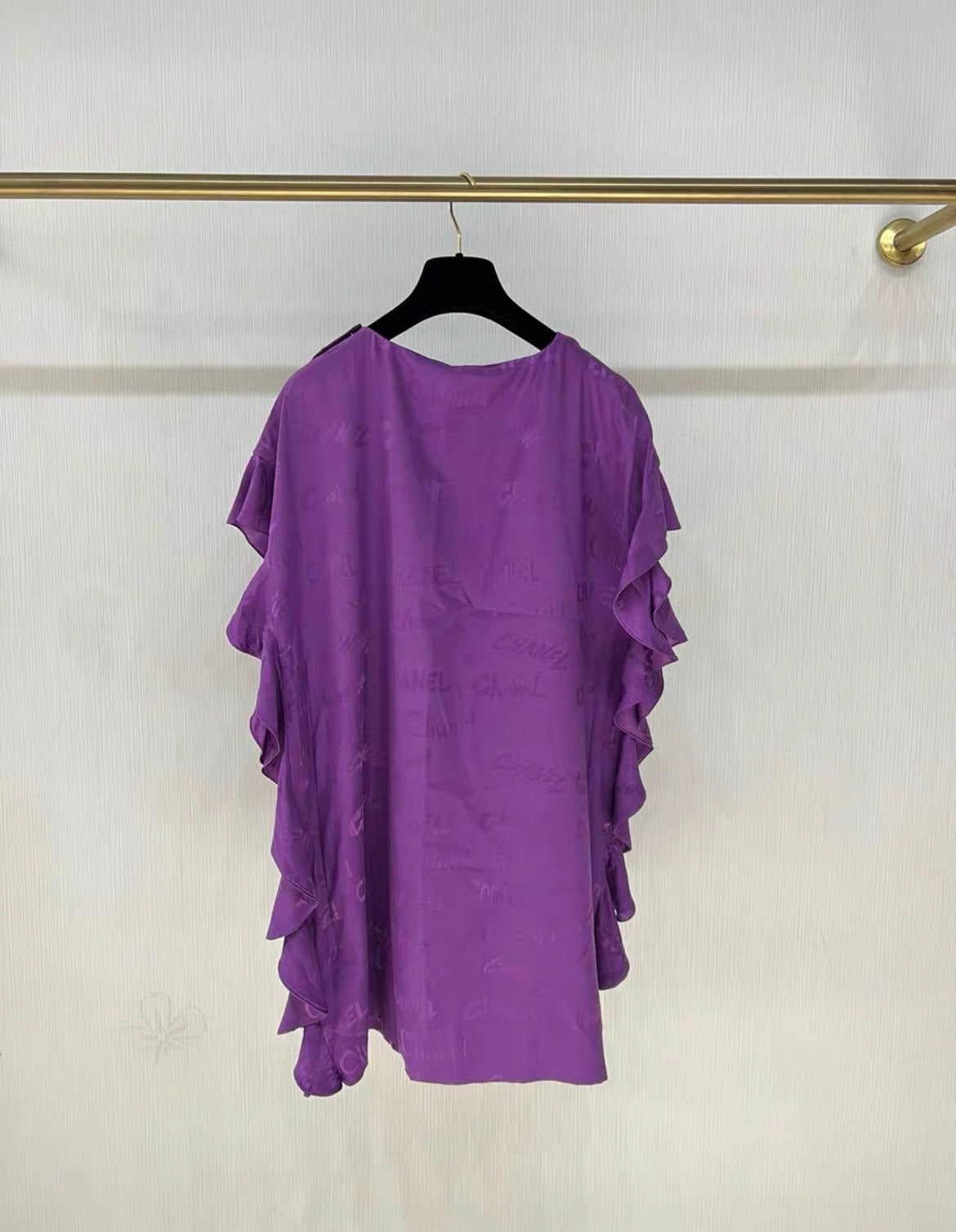 Chanel purple caftan size 38