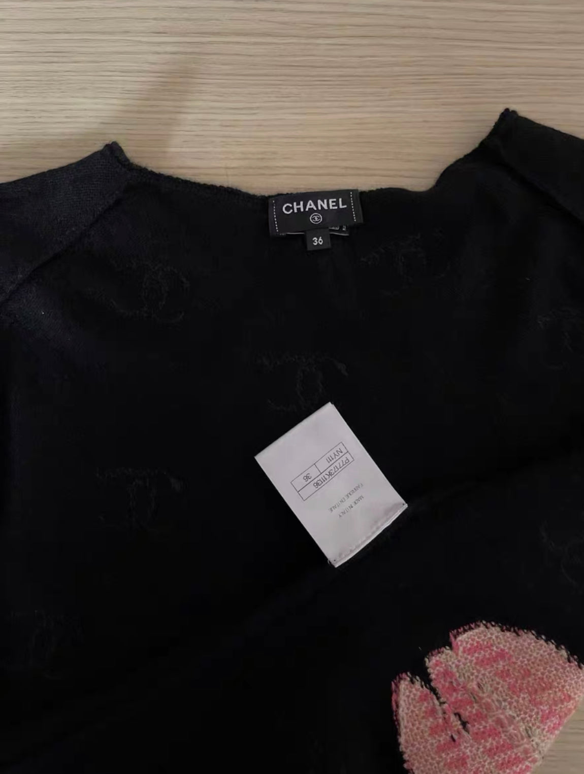 Chanel 24SS Black dress size 36