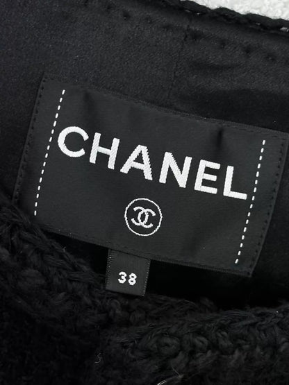 Chanel 23K black tweed jacket