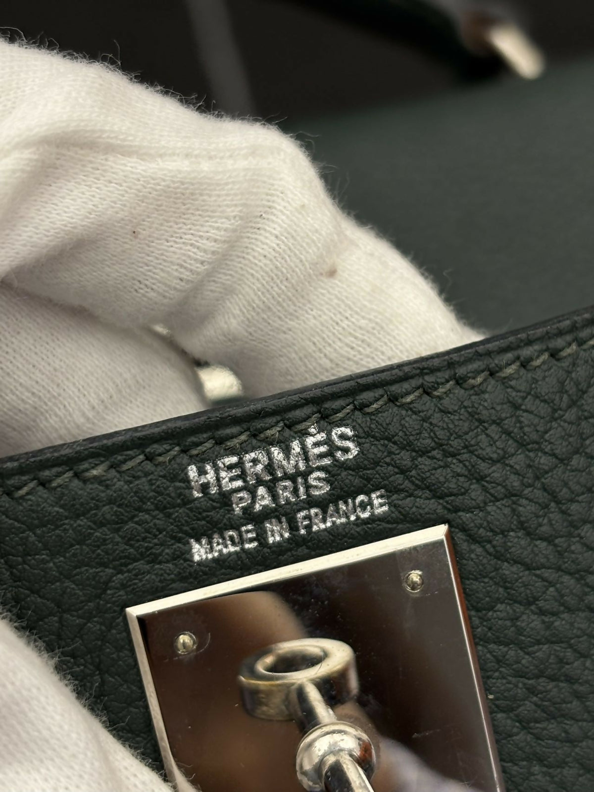 Hermès Kelly Ado GM Backpack Emerald Green Vert Émeraude Square