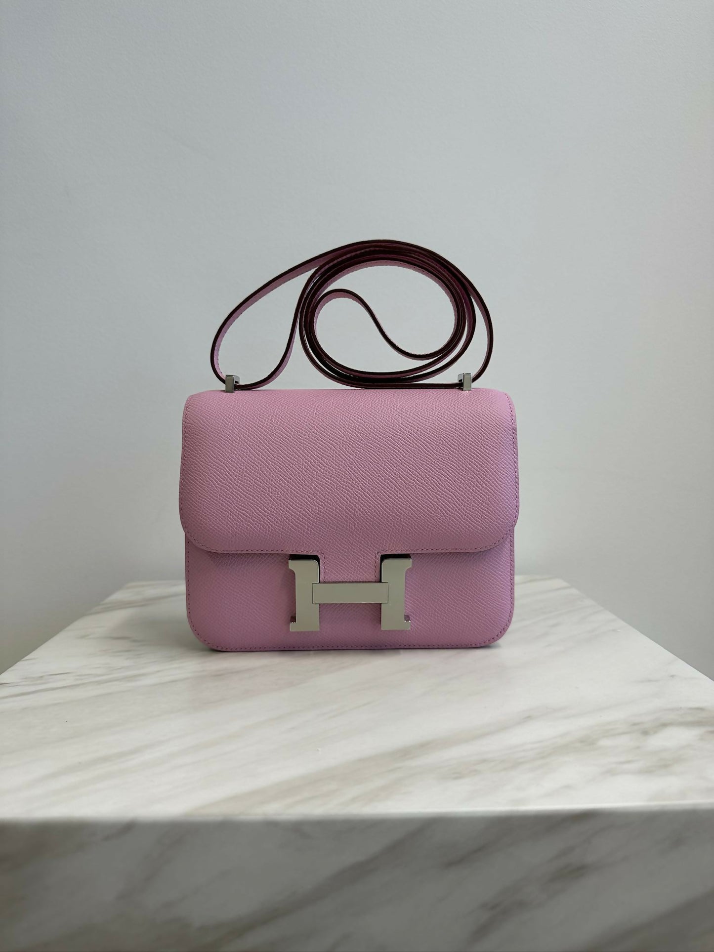 Hermès Constance 18 Mauve Sylvestre Epsom PHW K 2026