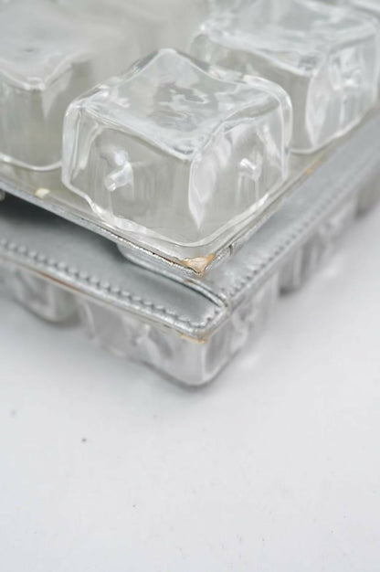Chanel ice cube clutch bag