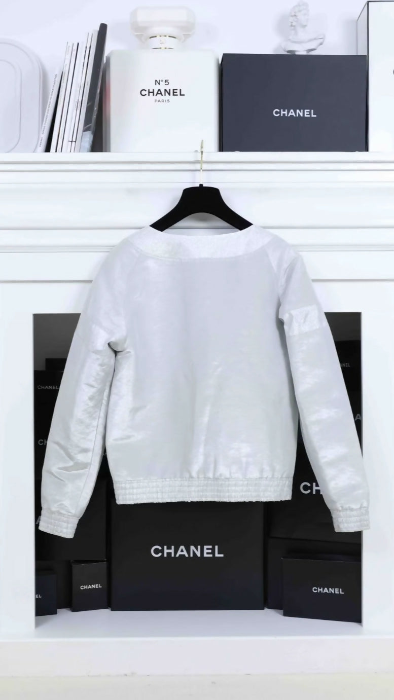 Chanel 2017 Silver Jacket