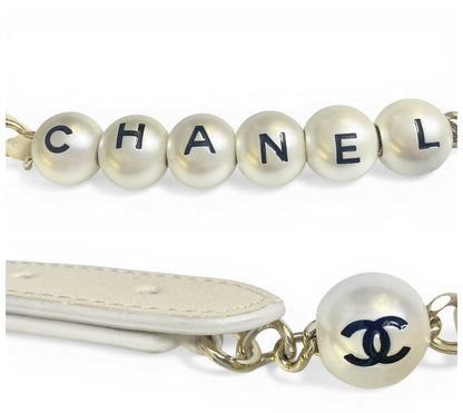 Chanel 2019 My Precious Pearls Lambskin Mini Waist Belt Bag