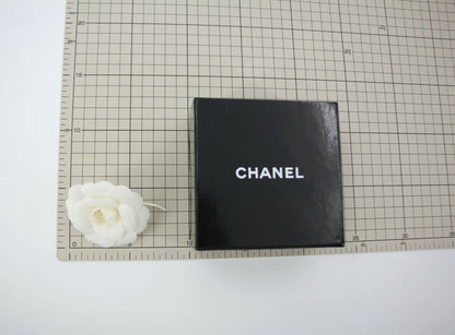 Chanel Vintage 81-85 Silk Small Size White Camellia Brooch