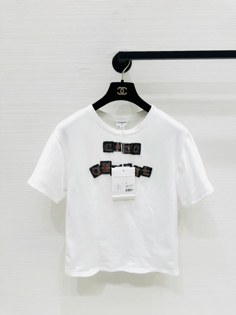 Chanel white top