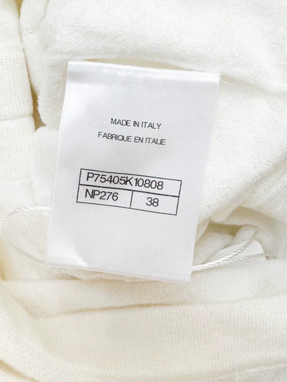 Chanel 23A white camellia dress