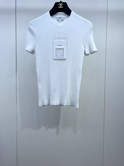 Chanel 24C white top