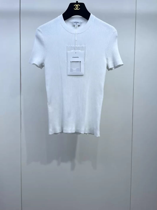 Chanel 24C white top