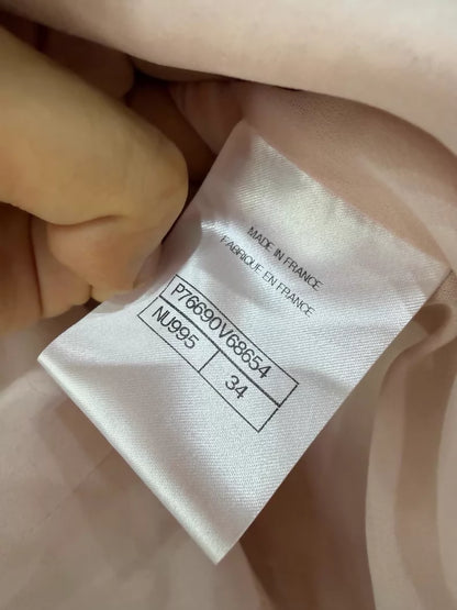 Chanel 24P Pink Tweed Jacket