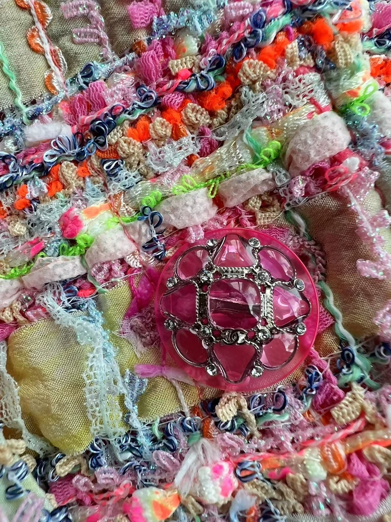 Chanel 24C pink multicolour jacket