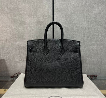 Hermès Birkin 25 Black Togo Leather Gold Hardware