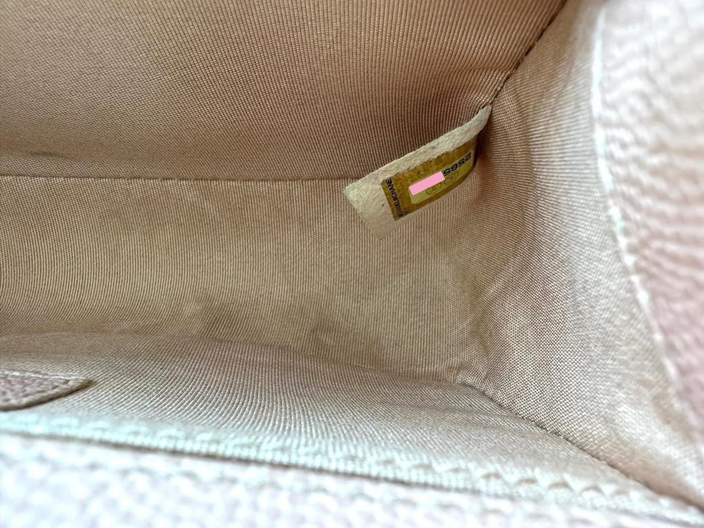 Chanel Boy Mini Bag in peach pink with gold hardware