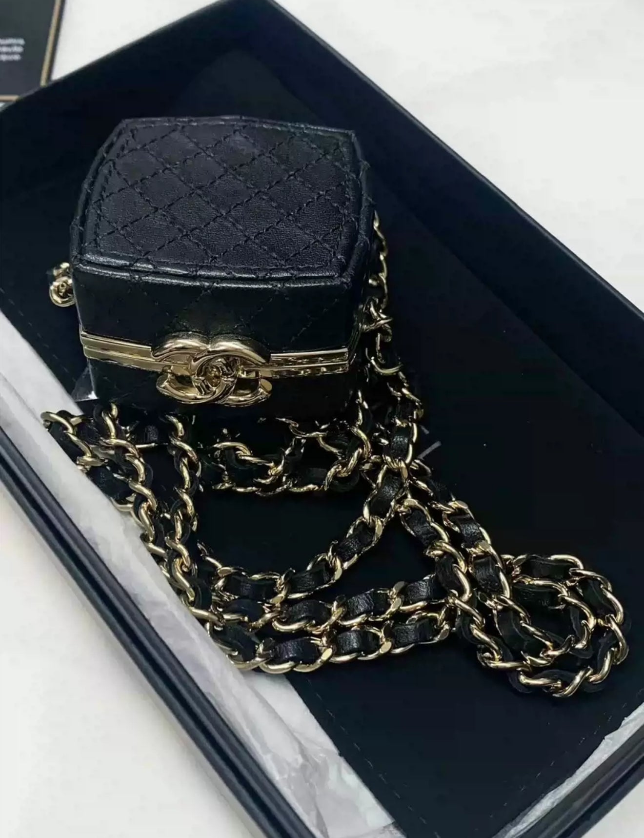 Chanel 21K Mini Box chain Bag