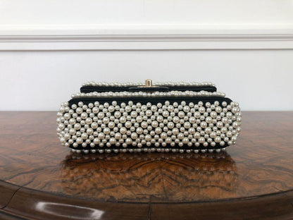 Chanel 19S Pearl Mini Rectangular Flap Bag