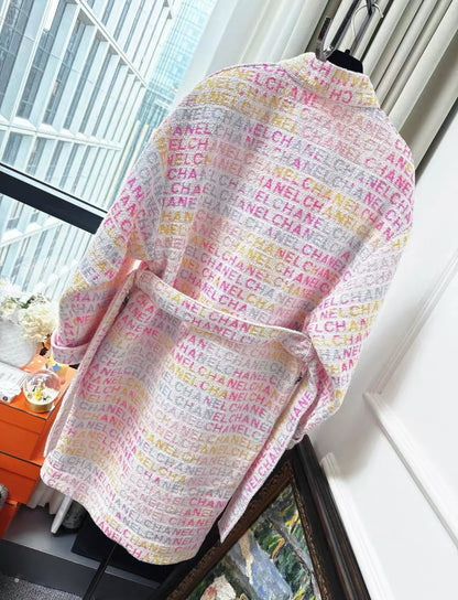 Chanel 23C pink coat