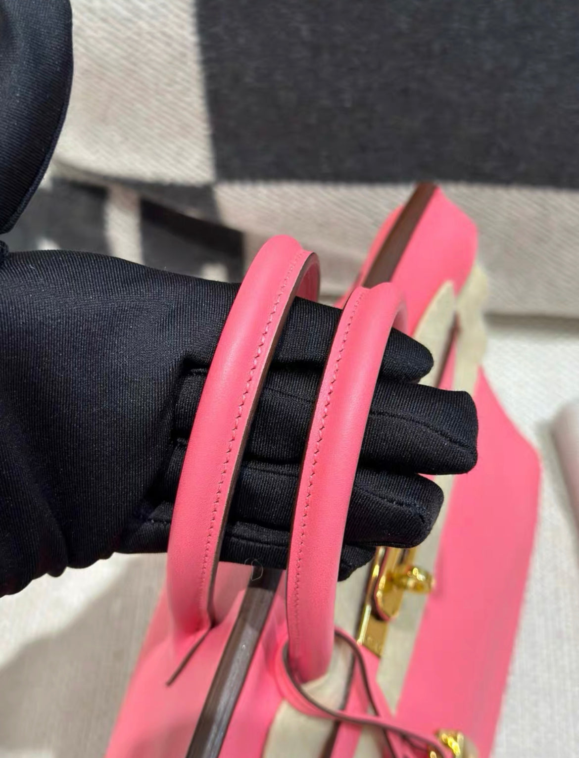 Hermes Birkin 25, Rose Lipstick Pink Swift Leather With Gold