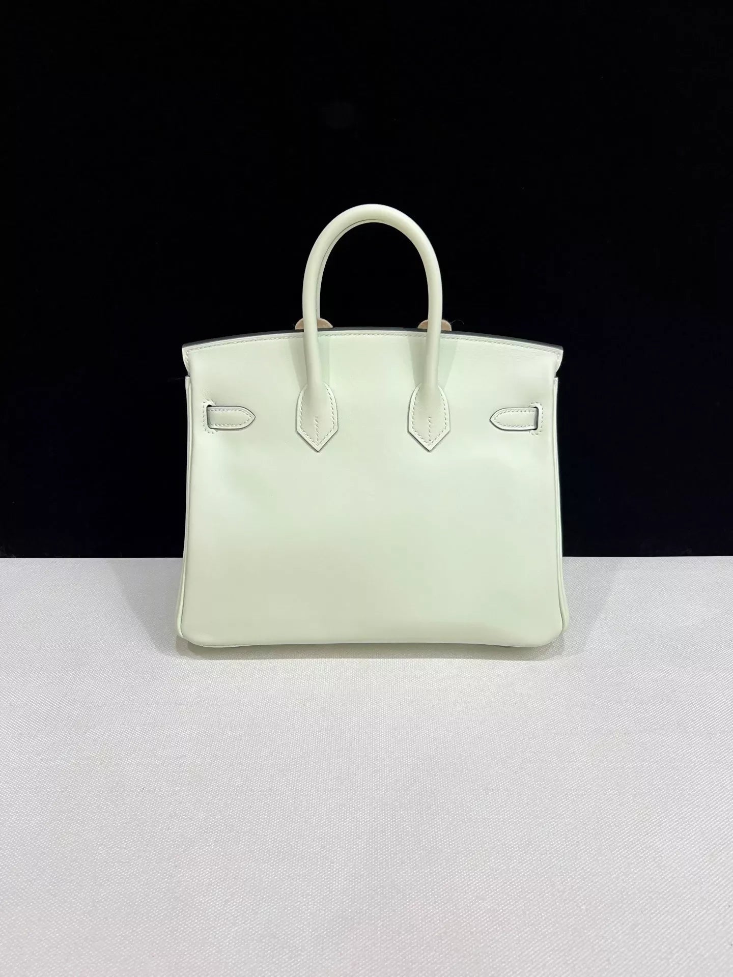 Hermes Birkin 25 Vert Fizz Swift leather palladium hardware