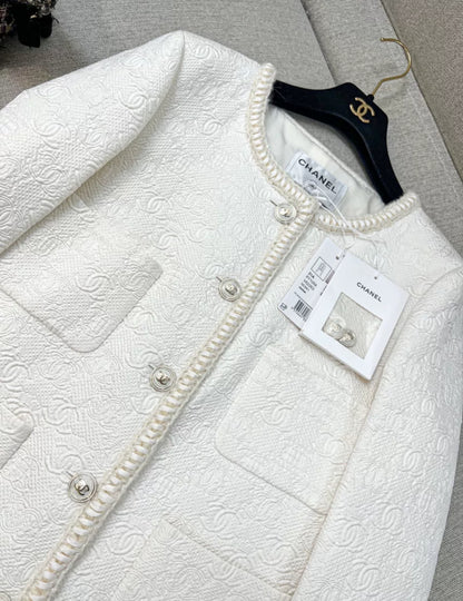 Chanel 21A ecru jacket