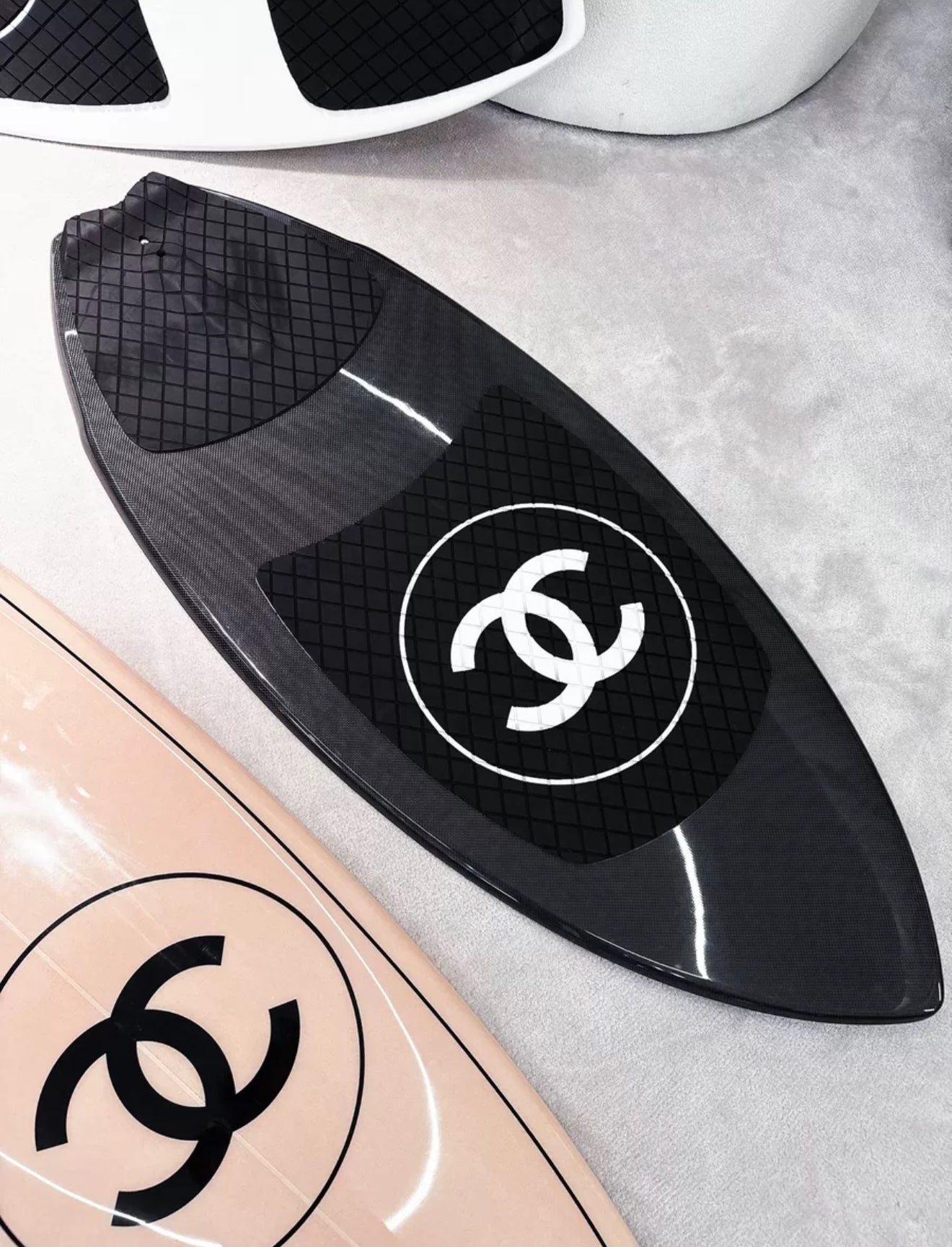 CHANEL Limited Edition Black Surfboard