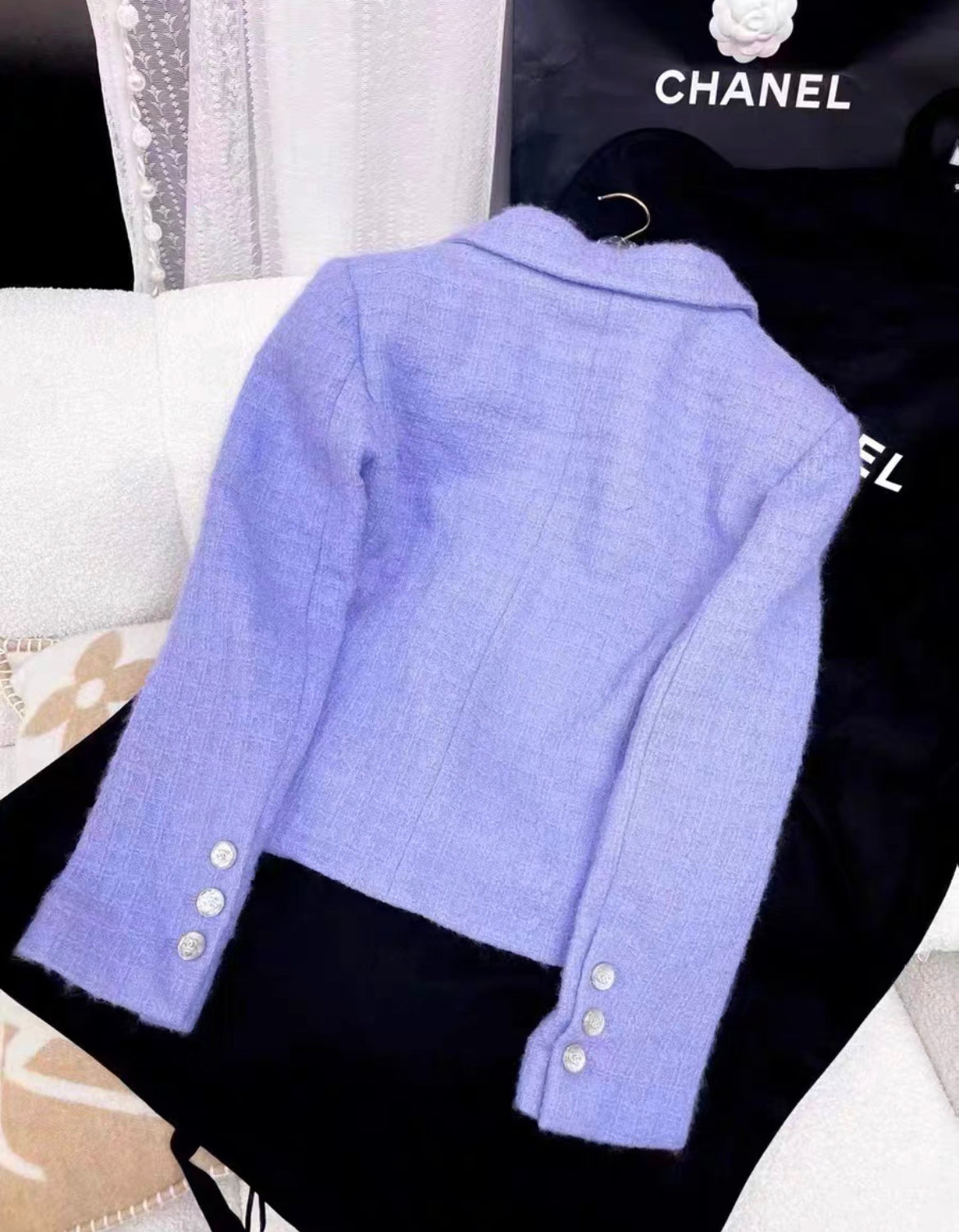 Chanel 21K lilac Jacket size 34