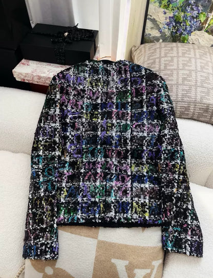 Chanel 22A Colourful Sequin Jacket