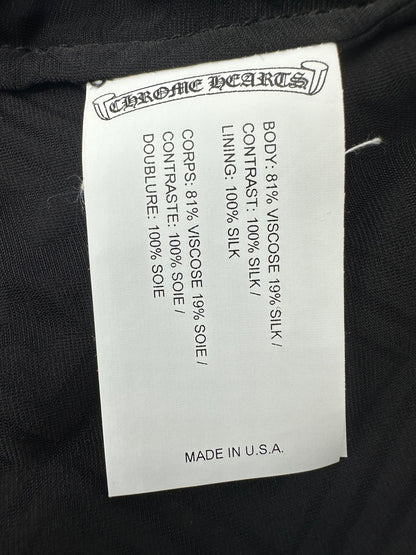 Chrome Hearts silk dress